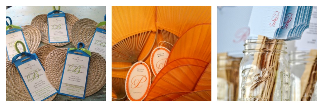 Hand Fans for weddings 