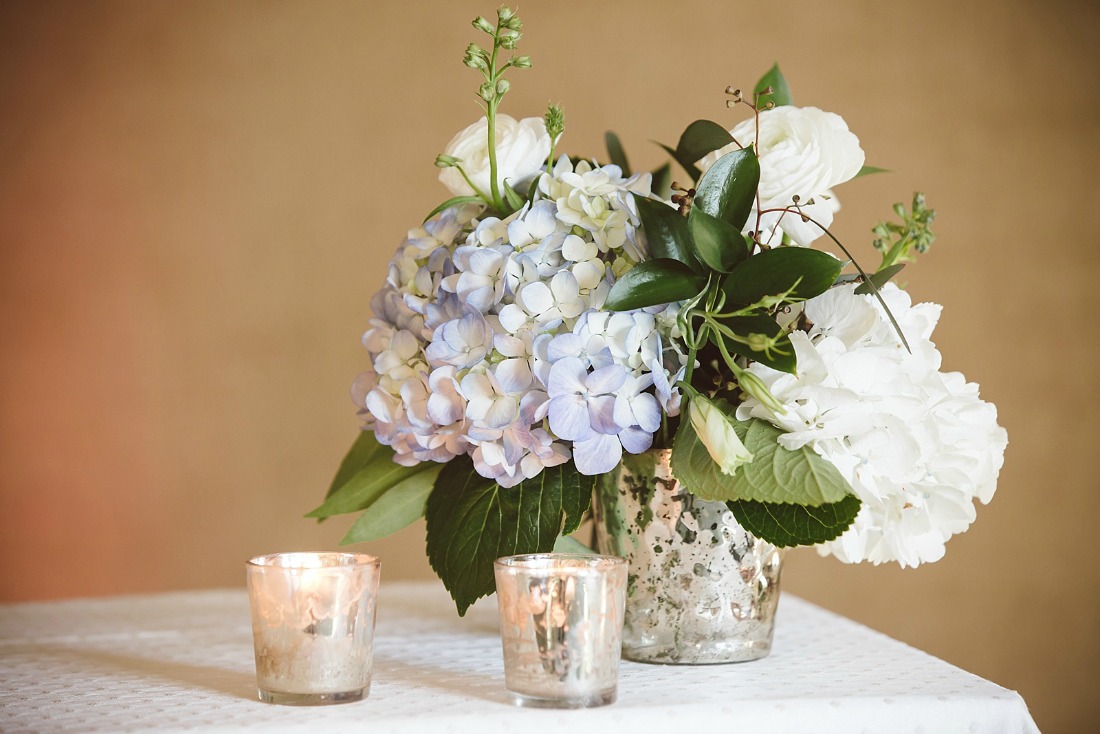 Spring wedding - Blue Hydrangea